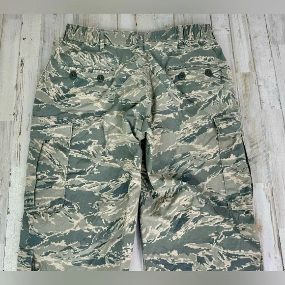 US Air Force Tactical Pants Military Mens 38x30 Green Digital Camo Cargo - Picture 11 of 12
